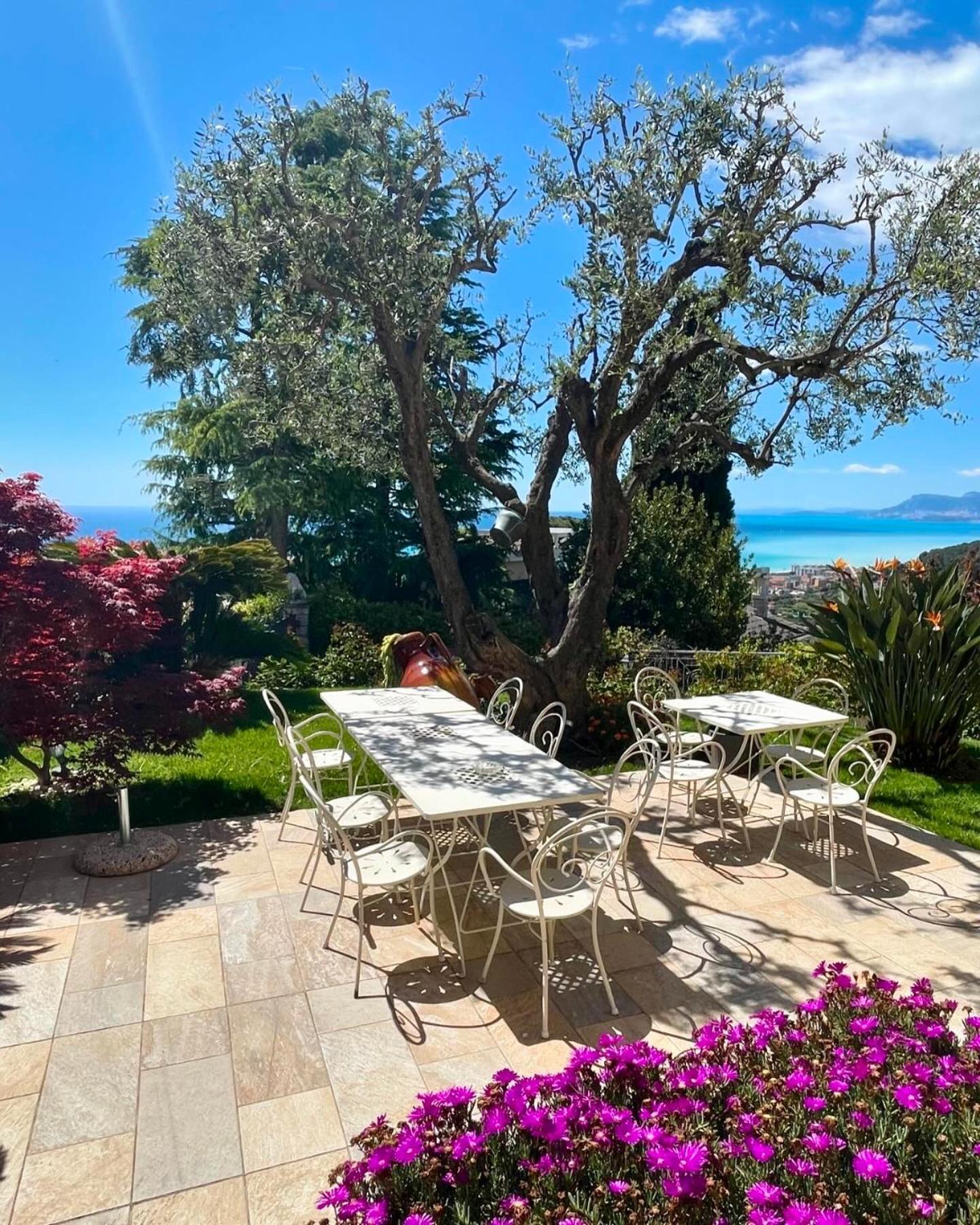 Villa Gaia - Luxury Villa, Pool & Wellness Rooms Бордигера Экстерьер фото